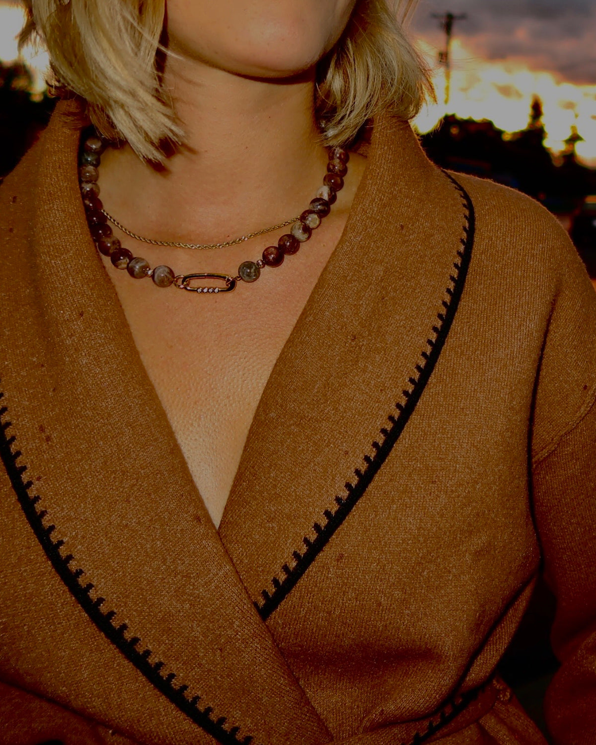 Cleo Necklace 17"